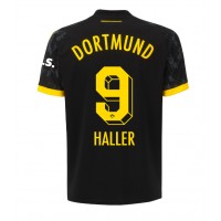 Maglie da calcio Borussia Dortmund Sebastien Haller #9 Seconda Maglia 2023-24 Manica Corta